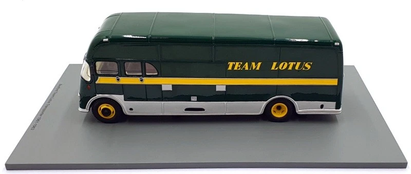 Spark escala 1/43 S6003 - 1961-1963 Bedford Team Lotus Transporter - verde Foto 4 de 4