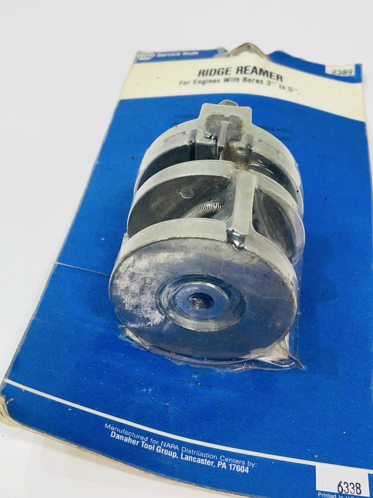 Napa Service Tools Bores 3" to 5'' Carbide Cutter Cylinder Ridge Reamer New 2389