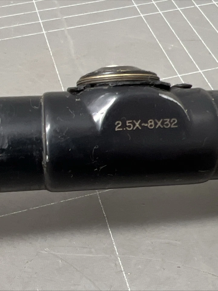 VINTAGE RIFLE SCOPE MADE IN JAPAN NO 32799 BUSHNELL ? 2.5X-8X32 GUN SHOOT  - Image 4 of 4