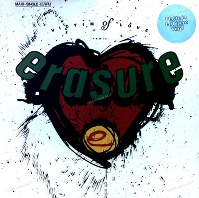 Erasure - Victim Of Love (Remix) Maxi Coloured Vinyl (VG+) ''