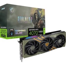 MSI GeForce RTX 4070 Ti SUPER 16G GAMING SLIM STALKER 2 EDITION Graphics Card -