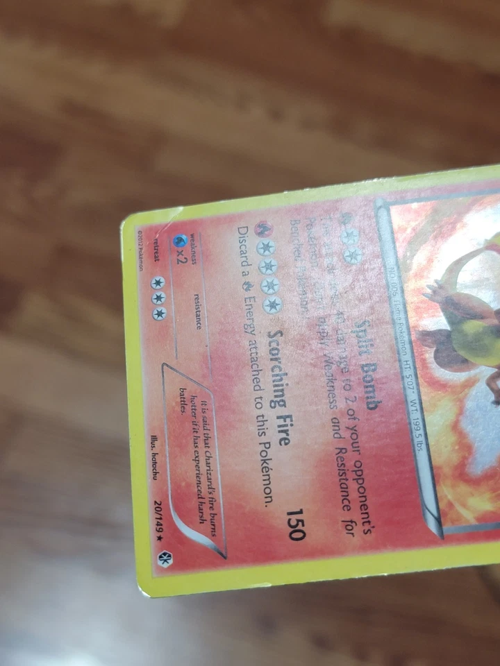 PL Charizard Cosmos Holo 20/149 Boundaries Crossed Pokemon Card - Image 4 of 4