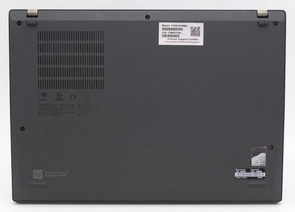 Lenovo ThinkPad T14s Gen 3 i7 1270P @ 2.2 GHz 512 GB 32 GB FHD Windows ...