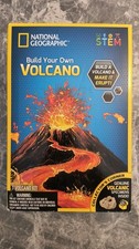 NATIONAL GEOGRAPHIC Build Your Own Volcano Kit - STEM Educational Toy