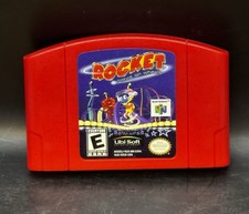 Rocket: Robot on Wheels (Nintendo 64, 1999) Tested Works Authentic