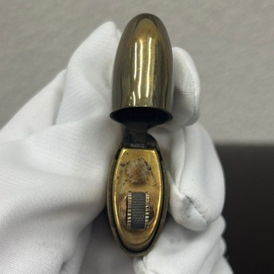 ティファニー　ライター　オイルライター　エルサ・ペレッティ　ブラス　BRASS TIFFANY & Co. Elsa Peretti Bean Oil Lighter Gold Brass with Case