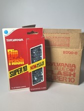 Sylvania blue dot flip flash super 10, case 11 packages of 1