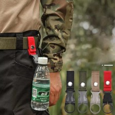 4-Pack Water Bottle Holder Clip Carabiner Buckle for Belt Backpack Travel Hiking