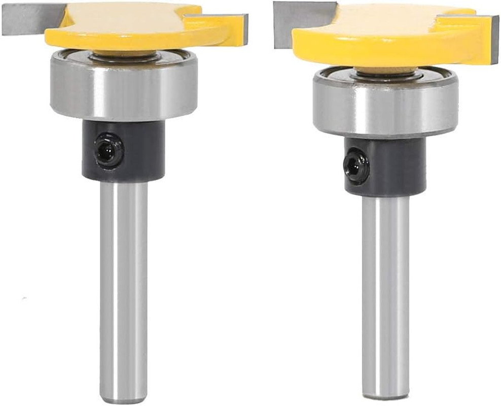 6Mm Gambo Biscuit Carburo Di Cemento Fresa Set with Bottom Bearing C3 Carbide Sl