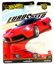Hot Wheels Ferrari LaFerrari 3/5 Euro Speed 2025 1:64 Modellauto Hypercar Sport
