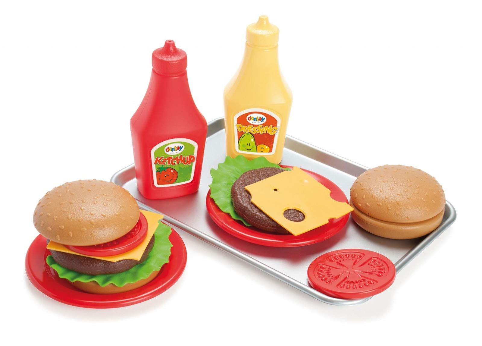 Игровой набор Dantoy Burger mit Tablett Rollenspielspielzeug для детей mit 17 4790₽