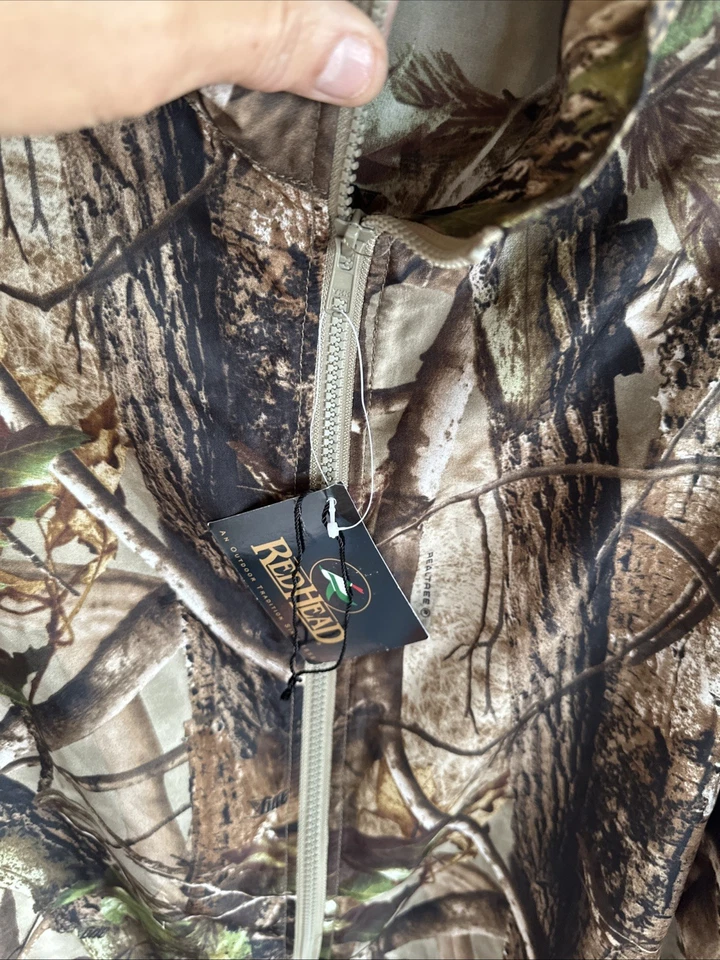 Redhead Polyester Lightweight Cover Shirt L/Xl Zipper Zipper. NWT. - Image 4 of 4