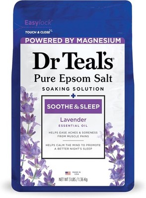 Dr Teal's Bittersalz Lavendel 3 Pfund 1,36 kg 