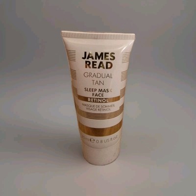 James Read Gradual Tan Sleep Mask Face Retinol 25ml MHD 05.07.21! 
