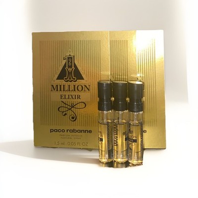3-Paco Rabanne 1 Million Elixir PARFUM INTENSE 1.5ml .05fl Oz Sample