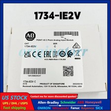 New Allen-Bradley 1734-IE2V 2 Point Analog PLC Input Module 1734IE2V US Free Tax