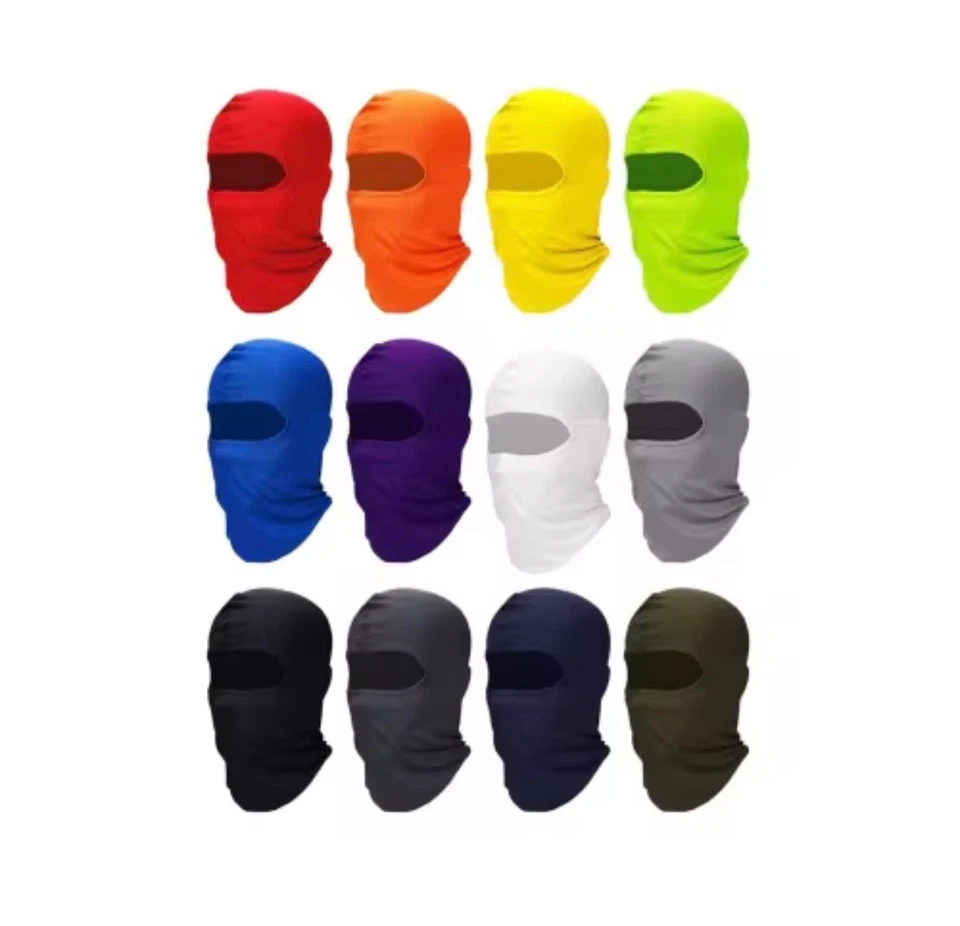 Máscara Capucha Lycra Multi Posición para Casco de Moto Esquí Bicicleta Etc Foto 4 de 4