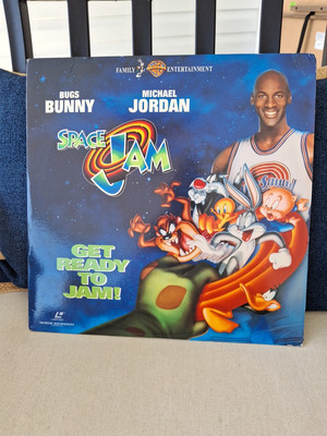 Space Jam Laserdisc LD Michael Jordan Bugs Bunny Wide-screen 