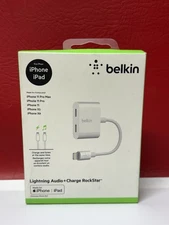 NEW Belkin Lightning Audio + Charge RockStar for iPhone iPad MFi-Certified