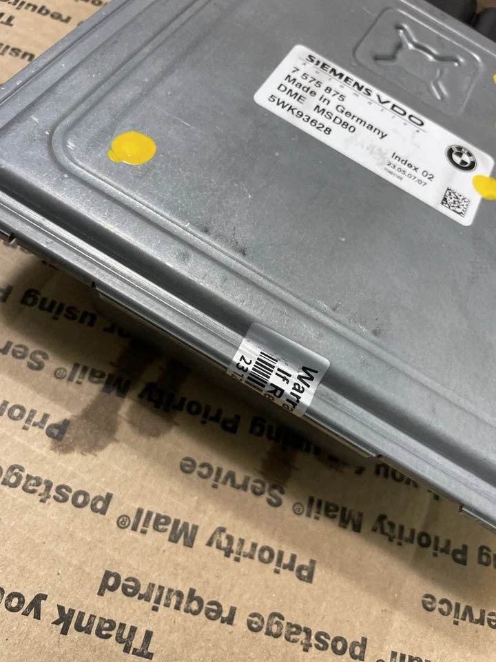 7575875 | BMW 335i 2008-2010 motor módulo informático 5WK93628 Foto 4 de 4