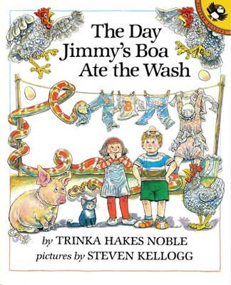 The Day Jimmy's Boa Ate the Wash - paperback Noble, Trinka Hakes|Kellogg, St...