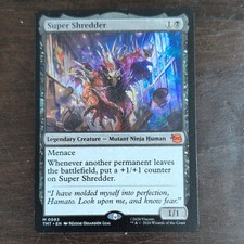 Super Shredder [Foil] #83 Prices | Magic Teenage Mutant Ninja