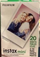 Fujifilm Instax Mini Instant Film 20 Exposures New. EXP : 7/27 FREE SHIPPING