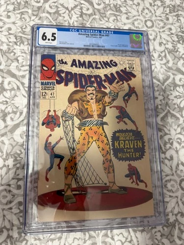 Amazing Spider-Man 47 1967 CGC 6.5 Kraven Romita Cover