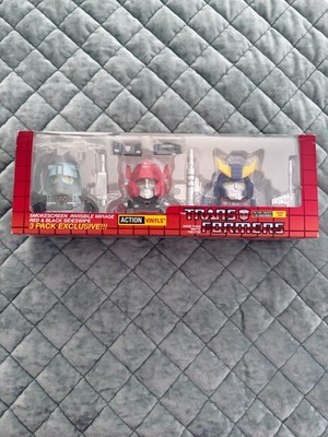 Loyal Subjects Transformers 3 SDCC Smokescreen Mirage G2 Sideswipe - New, Factor