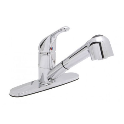 Huntington Brass HB-K17800XX-Q Pull-out kitchen faucet,Chrome  (New Damaged Box)