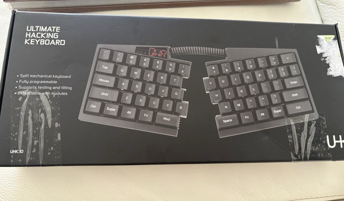 UHK 60 key Ultimate Hacking Keyboard & Key Cluster Module