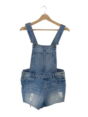 Pimkie Salopette Femme Bleu Coton Casual Minimaliste (EU 32) - Photo 1/4