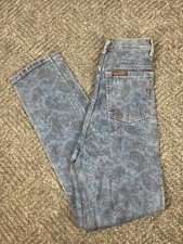 Vintage Sergio Valente Jeans Women's 25x32 Blue High Waist Tapered Leg NOS