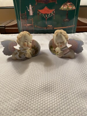 Occupied Japan-Lamore China- Angels Playing Instruments
