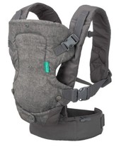 Infantino Flip Advanced 4-in-1 Convertible Carrier, Light Grey
