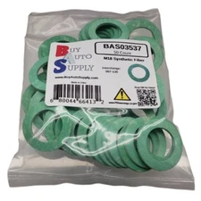(50) M18 Synthetic Fiber Oil Drain Plug Gasket Fits Dorman 097-130