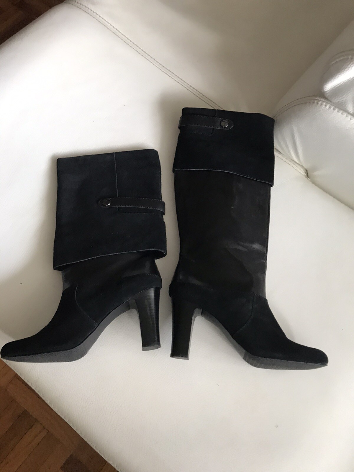 TAHARI BOOTS Harper Leather&Suede s9M - image 10