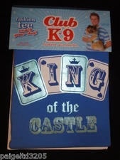 Club K-9  Match your Dog Men's Solid Blue Fashion Tee, One Size 