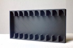 10 Game Cartridge Holder for Sega Genesis - Mega Drive Game Organizer Tray stand