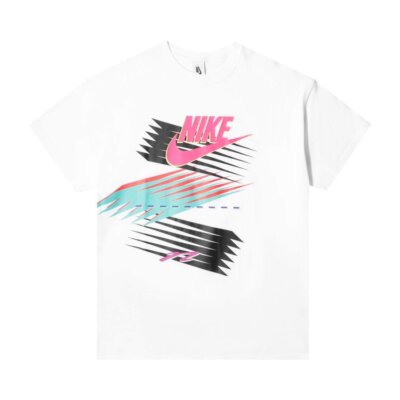 NIKE NikeLab X Atmos AIR MAX 2 T Shirt CI3197-100 White Multi Color Rare XXL