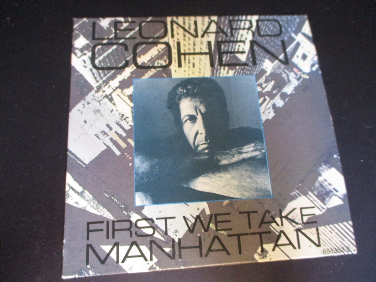 1987 LEONARD COHEN First We Take Manhattan +3 Import CD Columbia