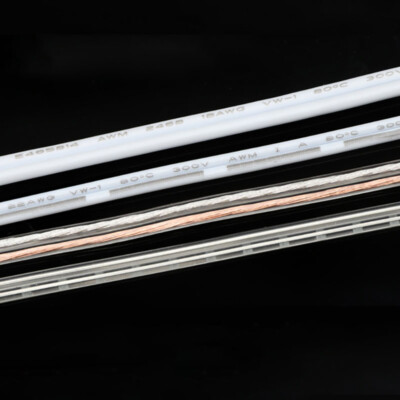 Cable Flexible Cable De Cobre Eléctrico UL2468 De 2 Pines, 2M/5M/10M, 28, 26, 24