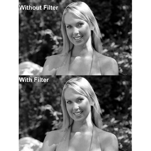 Hoya 55mm Green X1 (HMC) Multi-Coated Glass Filter for Black & White Film - Image 2 of 3