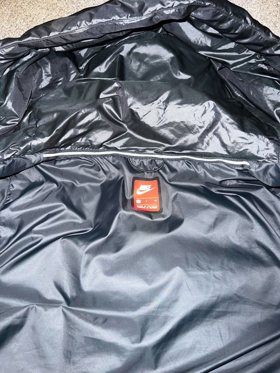 Nike Sportswear Down Filled Short Jacket Asymmetric Zip Black