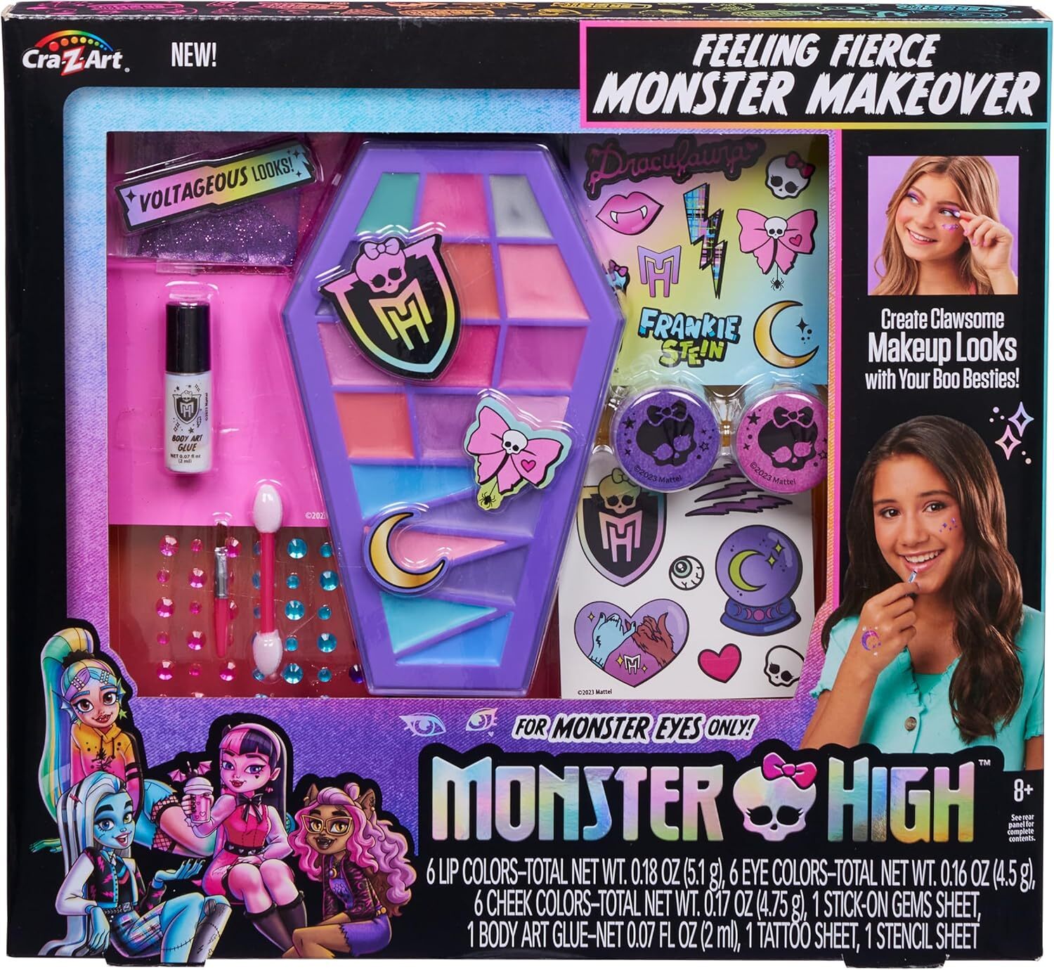 CRA-Z-ART Monster High Feeling Feroce Monster Makeover Bambini Trucco Set