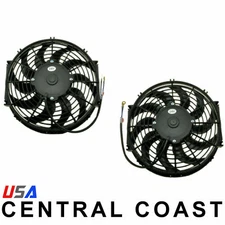 2/12 inch 24 VOLT 120 Watt UNIVERSAL PUSH/PULL RADIATOR COOLING FAN KIT - USA SE