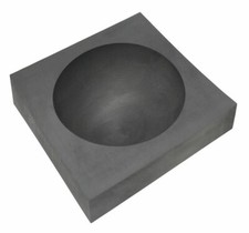 3-1/2" Marble Glassblowing Sphere Graphite Mold Glass Blowing Casting Art