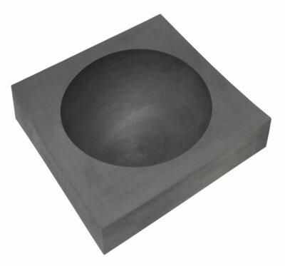 3-1/2'' Marble Glassblowing Sphere Graphite Mold Glass Blowing Casting Art