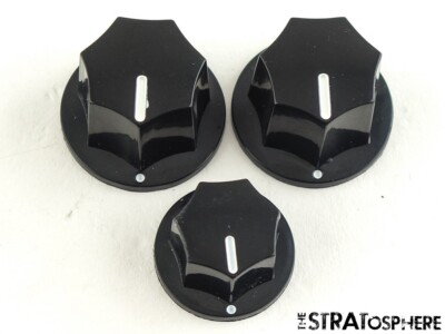 Fender Squier Affinity J Jazz Bass V 5 String GUITAR KNOBS, Black