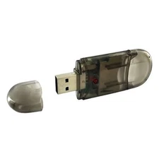 7-IN-1 USB 2.0 MEMORY CARD READER FOR SD/MMC/SDHC New - Smoke Color